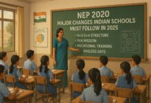 NEP 2020 changes for schools in 2025