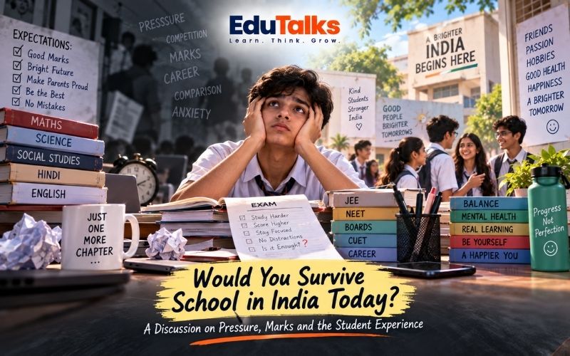 Would You Survive School in India Today? A Discussion on Pressure, Marks and the Student Experience