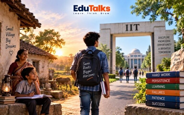 From a Small Village to IIT No Easy Path, Just One Goal