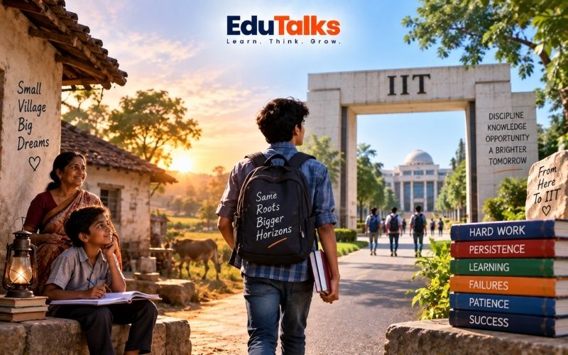 From a Small Village to IIT No Easy Path, Just One Goal