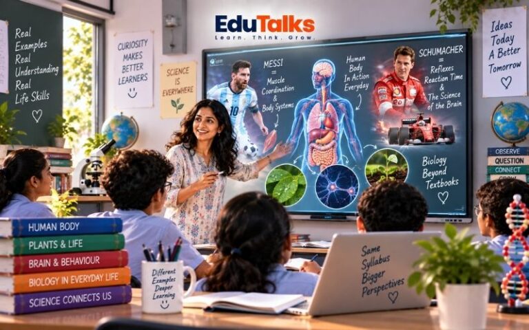 She Teaches Biology Differently Using Messi, Schumacher & Real Life